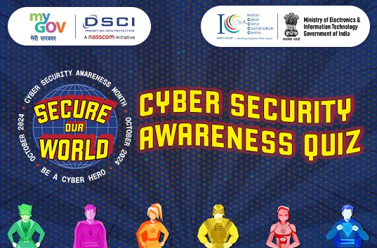 Cyber Security Awareness Month Quiz - Win ₹4,000 & Certificates Cyber Security Awareness Month Quiz - Win ₹4,000 & Certificates